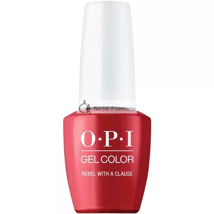 OPI GelColor Átlátszó Krémes Finish Piros Gél Körömlakk - Akár 3 Hét Viselés, 15ml