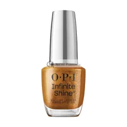   OPI Infinite Shine Hosszan Tartó Sötét Fémes Hatású Opaqe Barna Körömlakk, 15 ml