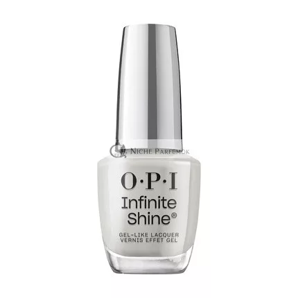 OPI Infinite Shine Hosszantartó Világos Krémes Fényű Opaqe Szürke Körömlakk, 15 ml