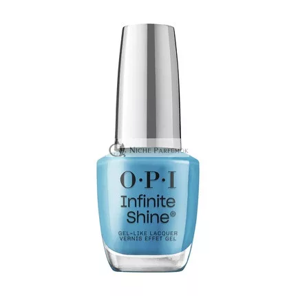 OPI Infinite Shine Hosszantartó Sötét Krémes Opaqe Kék Körömlakk, 15 ml