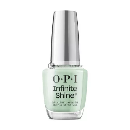 OPI Infinite Shine Hosszantartó Krémes Opaque Zöld Körömlakk, 15 ml