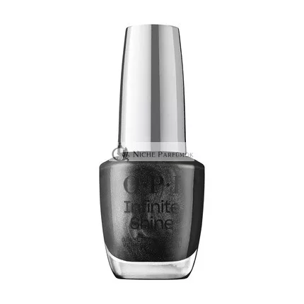 OPI Infinite Shine Hosszantartó Sötét Gyöngyház Finis Opaque Szürke Körömlakk 15ml