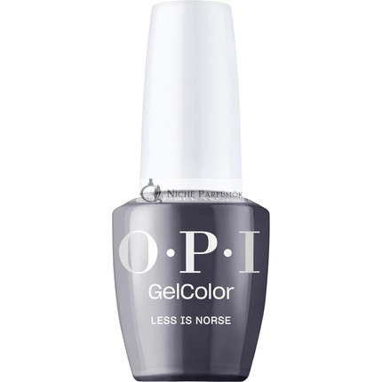 Opi Gelcolor Gél Nagellack Opaque Dunkel Schwarz & Grau Creme UV-Härtung