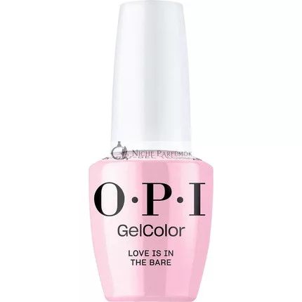 OPI GelColor Körömlakk Átlátszó Világos Rózsaszín Krém, UV Keményedés, 30ml
