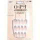 OPI xPRESS/ON Drucknägel und Nagelhautöl 30 Stk Wiederverwendbare Kunstnägel mit bis zu 14 Tagen Halt Tiefenpflegendes Gel-ähnliches Salon-Maniküre Nude Nagellack I Want It I Got It