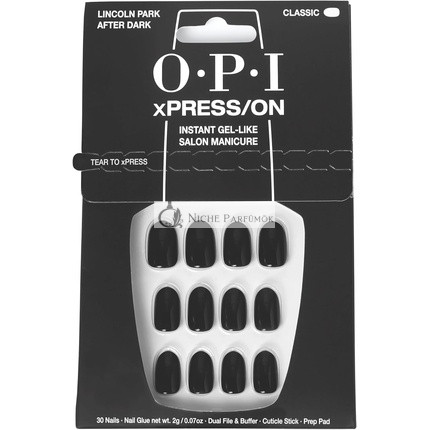 OPI xPRESS/ON Press On Nägel & Nagelhautöl 30 Stk Wiederverwendbare Falsche Nägel mit bis zu 14 Tagen Halt