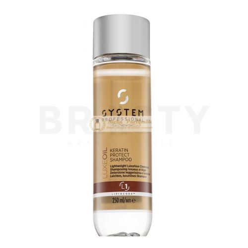 System Professional LuxeOil Keratin Protect Shampoo Stärkungsshampoo für geschädigtes Haar 250 ml