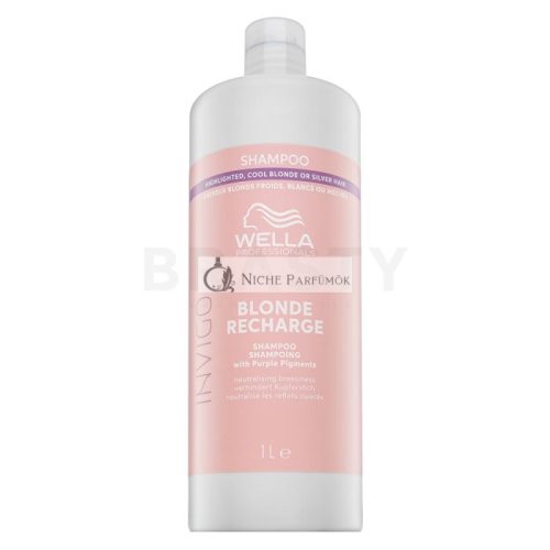 Wella Professionals Invigo Blonde Recharge Shampoo Shampoo gegen Vergilbung des Farbtones 1000 ml