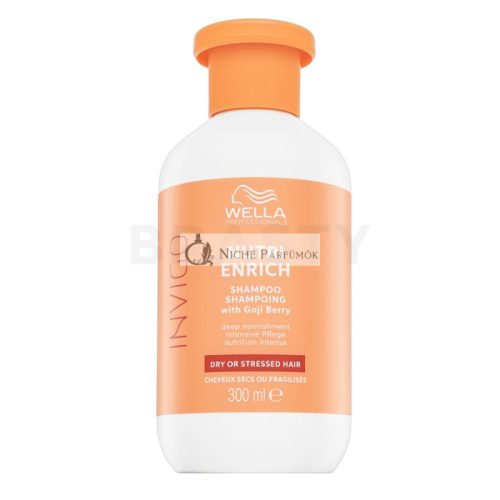 Wella Professionals Invigo Nutri-Enrich Shampoo with Goji Berry tápláló sampon száraz és sérült hajra 300 ml