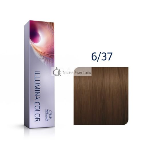 Wella Professionals Illumina Color Professionelle permanente Haarfarbe 6/37 60 ml
