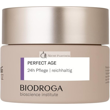 Biodroga Firming Anti-Ageing Skin Care 24 órás gazdag ápolás, 50ml