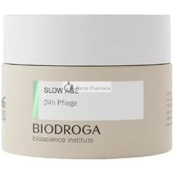   BIODROGA Bioscience Institute Slow Age 24h Ápolás 50ml Anti-Aging Hidratáló Csökkenti a Ráncokat és Fáradt Bőr Energizáló Fekete-erdő Komplexummal