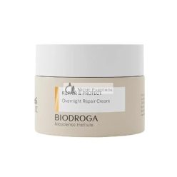   Biodroga Bioscience Institute Repair & Protect Éjszakai Krém 50ml - Anti-Aging Hidratáló a Tömör Bőrért, Ráncok Csökkentésére és Energikus Hatásra a Fekete Erdő Komplexummal