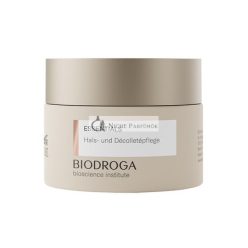  BIODROGA Bioscience Institute Essentials Nyak- és Dekoltázsápoló 50ml - Firmáló Krém Fekete Erdő Komplexummal, Peptidekkel és Ragyogó Hatással - Parabén-, Szilikon- és Mikroplastikmentes