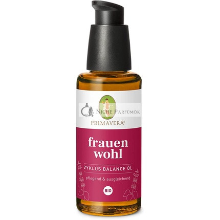 PRIMAVERA Női jólét ciklus egyensúly organikus testápoló olaj 50ml