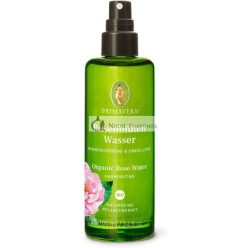   PRIMAVERA Rózsa Víz Bio 100ml - Tiszta Növényi Erő Üvegpalackos Hidroszol Testpermet Aromaterápia Harmónikus Pihentető Kiegyensúlyozó Vegán