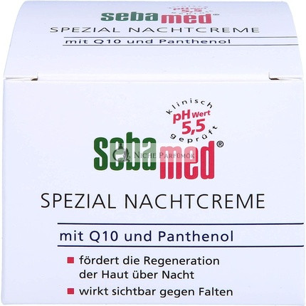Sebamed Spezial Nachtcreme mit Q10 und Panthenol, 50ml
