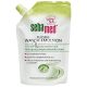 Sebamed Oliven Flüssigwasch Emulsion Nachfüllpackung, Extra milde seifenfreie Reinigungsformel für empfindliche Haut, 400ml