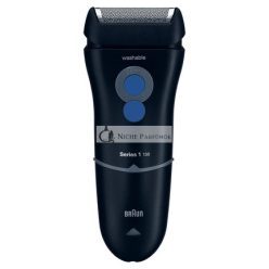   Braun Series 1 Elektromos Borotva Ideális Első Borotválkozáshoz, Hatékony és Kényelmes Ajándékötlet 130s-1 Kék Éjszaka