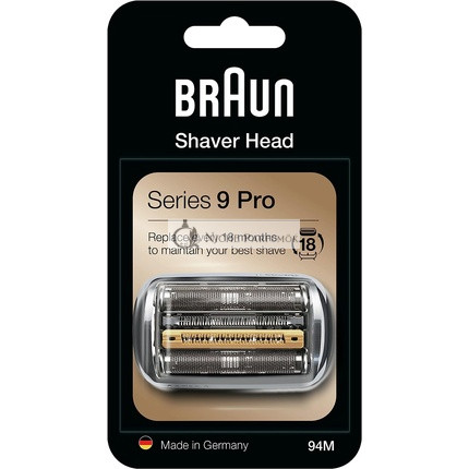 Braun Series 9 Elektrorasierer Ersatzkopf 94M - Silber