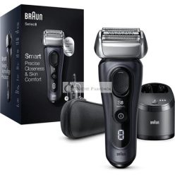   Braun Series 8 8463cc Nedves és Száraz Férfi Borotva Trimmer