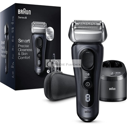 Braun Series 8 8463cc Nass- und Trockenrasierer Herren Trimmer