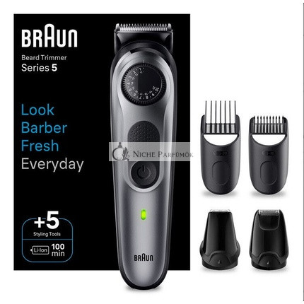 Braun Series 5 Barttrimmer BT5440 Schwarz/Grau