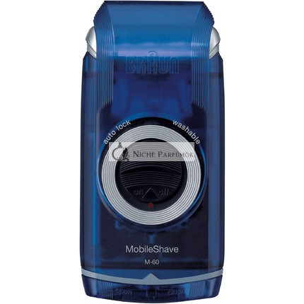 Braun PocketGo Mobiler Rasierer Blau