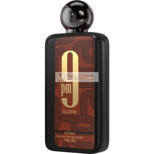 Afnan 9PM Elixir Extrait Parfüm Férfiaknak 10ml