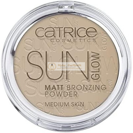 Catrice Sun Glow Matt Bronzáló Púder Vízálló 9,5g - Közepes Bronz