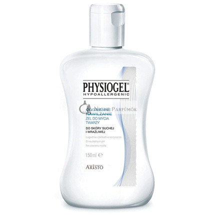 Physiogel Tägliches Feuchtigkeitsspendendes Gesichtswaschgel für trockene und empfindliche Haut, 150ml