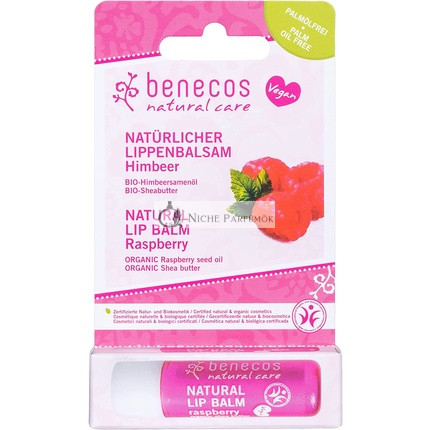 Benecos Himbeer Veganer Lippenbalsam
