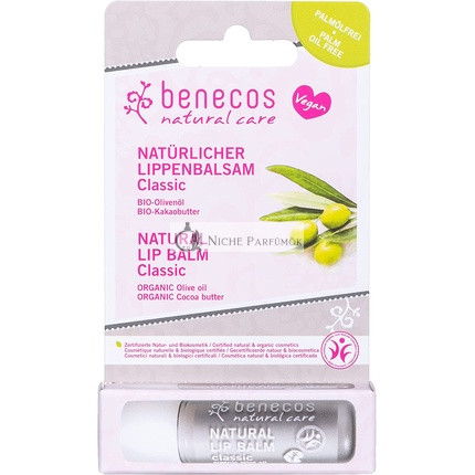 Benecos Klassischer Veganer Lippenbalsam