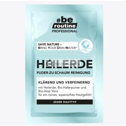 Be Routine Healing Earth Reinigungs-Schaum, 2g - Produkt aus Deutschland