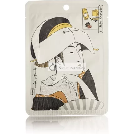 MITOMO Gesichtsmaske mit Hyaluron und Lithospermum, 10 Stück