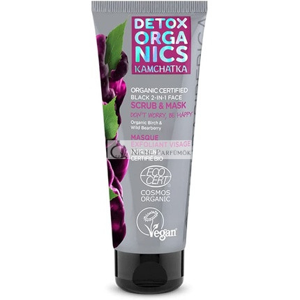 BIO 2-in-1 Gesichtspeeling Maske, 75ml