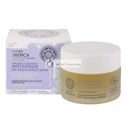 Natura Siberica Bio-zertifizierte Anti-Fatigue Plaster-Maske für empfindliche Haut, 50ml
