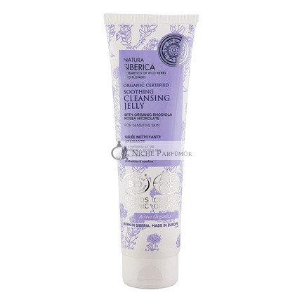 Natura Siberica Bio-zertifiziertes beruhigendes Reinigungs-Gel für empfindliche Haut, 140ml