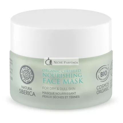 Natura Siberica Nährende Gesichtsmaske für Trockene und Mattierte Haut, 50ml