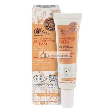 Natura Siberica Bio-zertifizierte BB Korrektur Creme für alle Hauttypen, 30ml