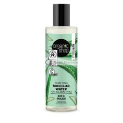   Organic Shop Tisztító Micellás Víz Avokádóval és Aloe-val, 150ml