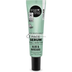   Organikus Bolt Tápláló Arcszérum Avokádóval és Aloe-val Minden Bőrtípusra 30ml