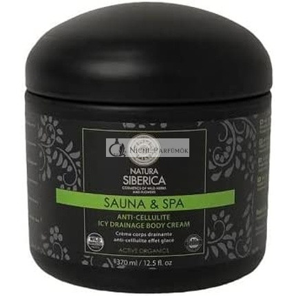 Natura Siberica Szauna & Spa Anticellulit Jégkocka Testápoló Krém, 370ml