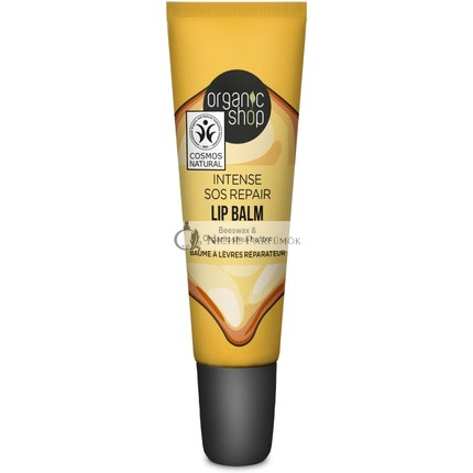 Bio Shop SOS Reparatur Lippenbalsam mit Kollagenfüller, Bienenwachs und Sheabutter, 10ml