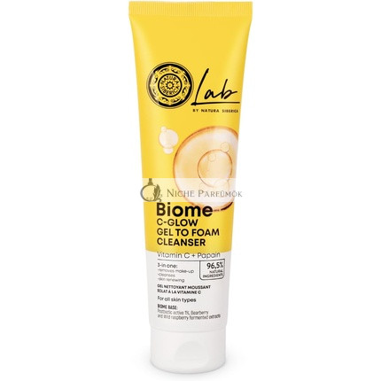 Natura Siberica Lab Biome C-Glow Gel zu Schaum Gesichtsreiniger 140ml