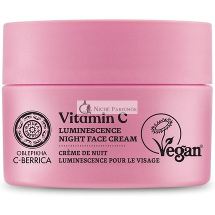 Natura Siberica C-BERRICA Luminescence Éjszakai Arckrém 50ml