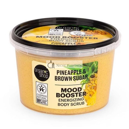 Organic Shop Mood Booster Ananas Energetisierendes Körperpeeling 250ml