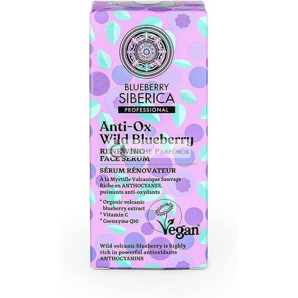Natura Siberica Anti-OX Vadáfonyás Megújító Arcserum