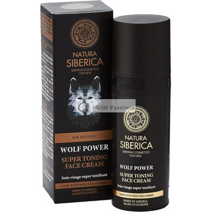 Natura Siberica Wolf Power Szuper Tonizáló Arckrém Férfiaknak 50ml