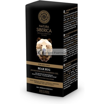 Natura Siberica Bear Hug Awakening Gesichtswaschgel für Männer, 150ml